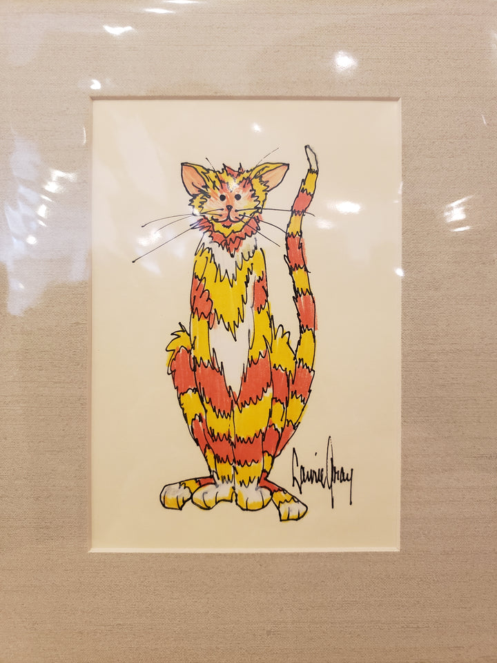 Matted Original Paintings by Laurie Gray