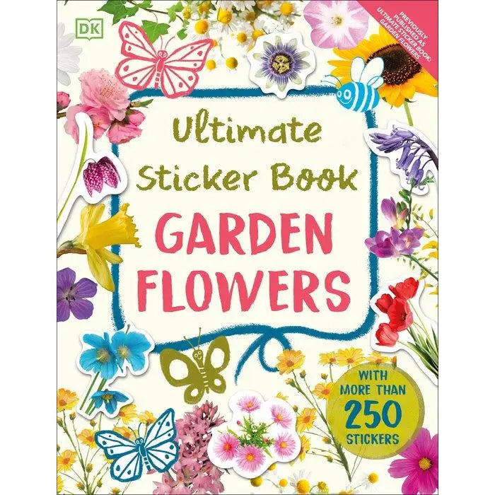 Ultimate Sticker Book Garden Flowers