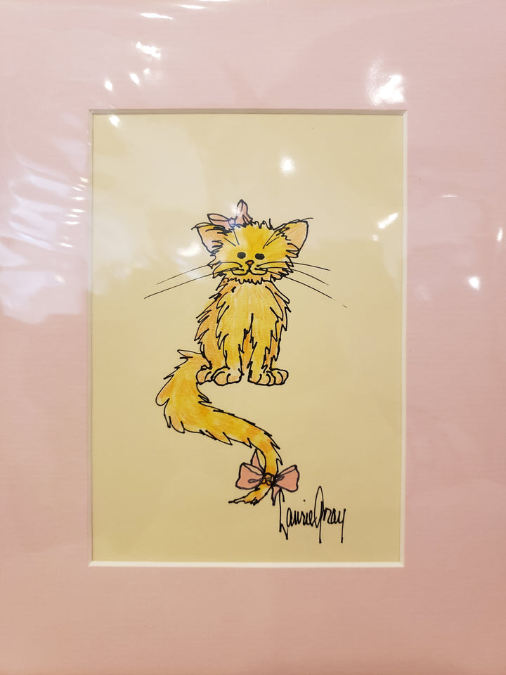 Matted Original Paintings by Laurie Gray