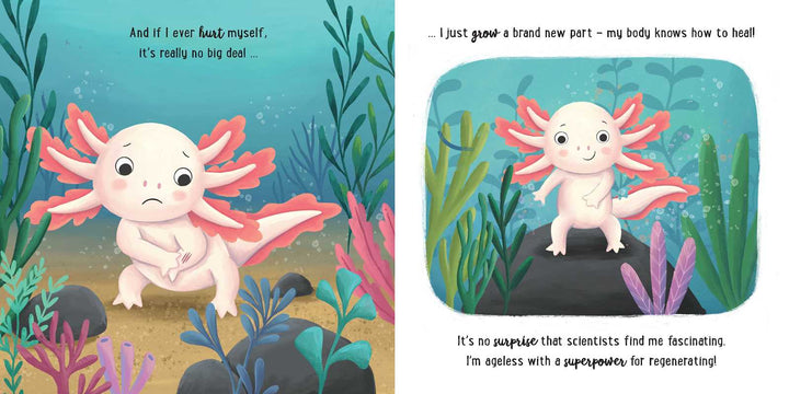 I Love Being an Axolotl: Padded Board Book by Em Bruce
