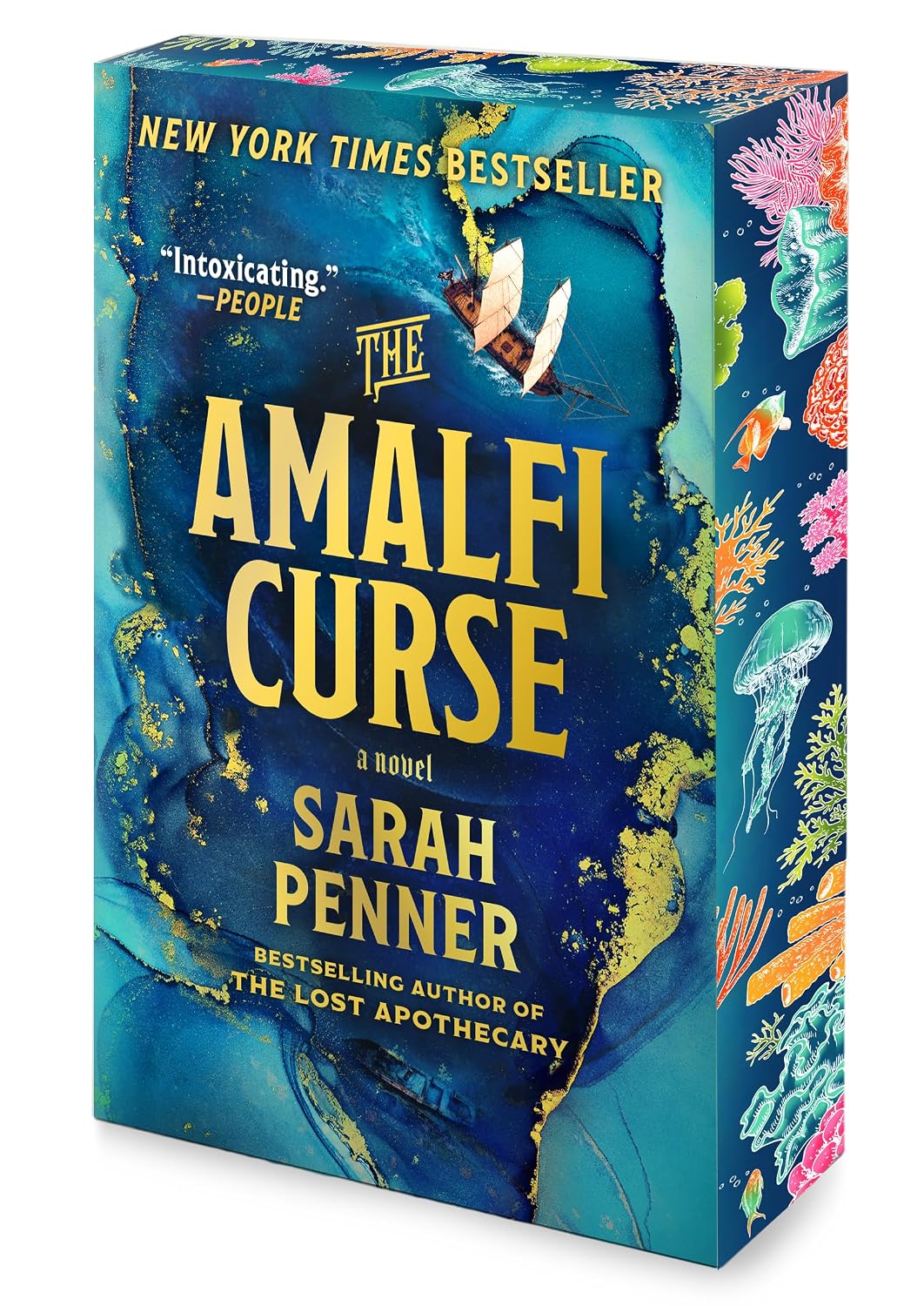 The Amalfi Curse (deluxe paperback) by Sarah Penner