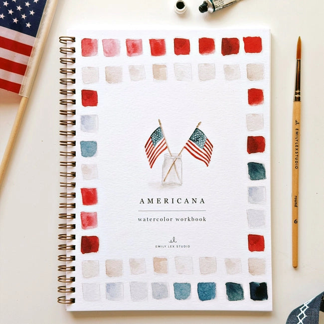 Watercolor Workbook by Emily Lex