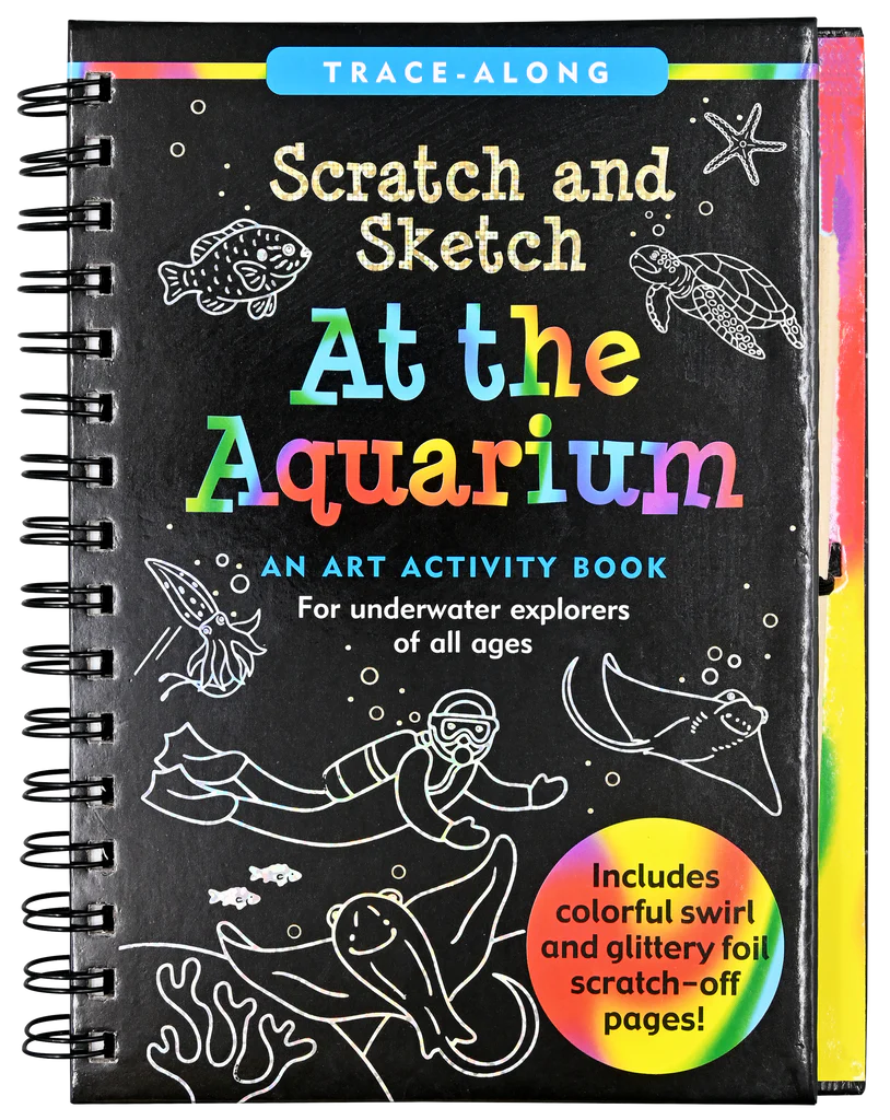 Scratch and Sketch: At the Aquarium