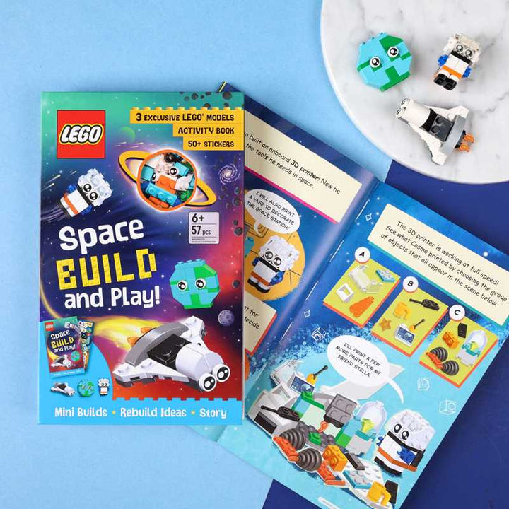 LEGO Books: Space Build and Play Box by AMEET Publishing