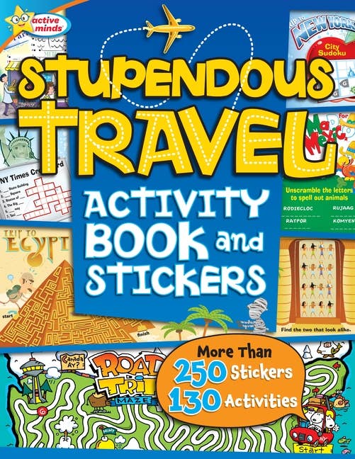 Stupendous Travel: Activity Book And Stickers