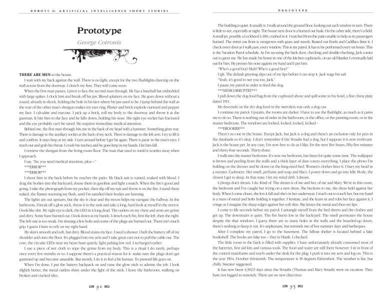 Robots & Artificial Intelligence Short Stories (Gothic Fanta