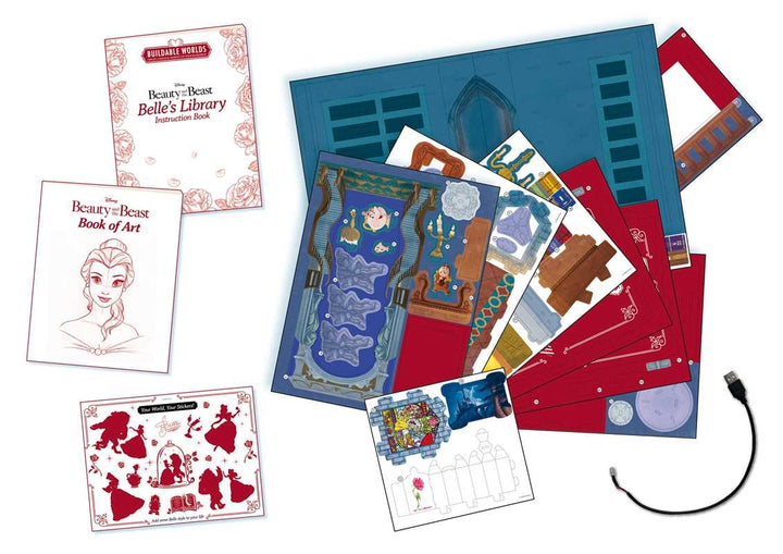Disney Beauty and the Beast: Belle's Library by IglooBooks