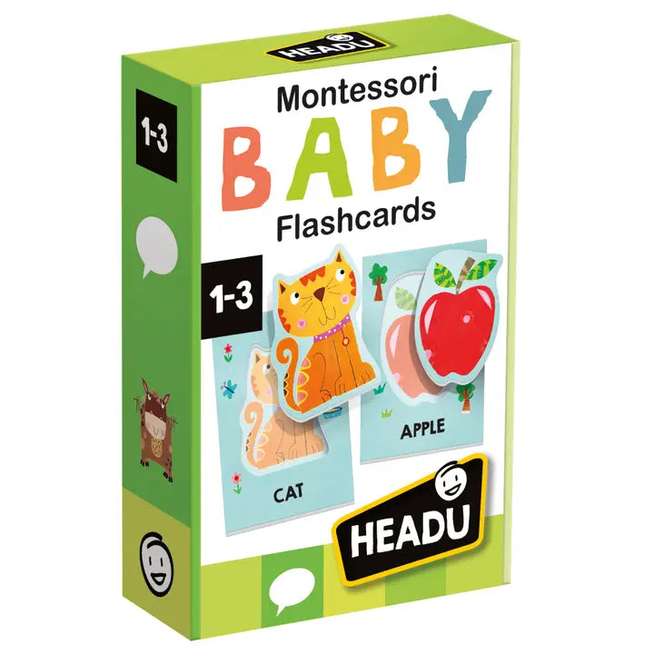 Baby Flash Cards Montessori - Educational Toy For Toddlers