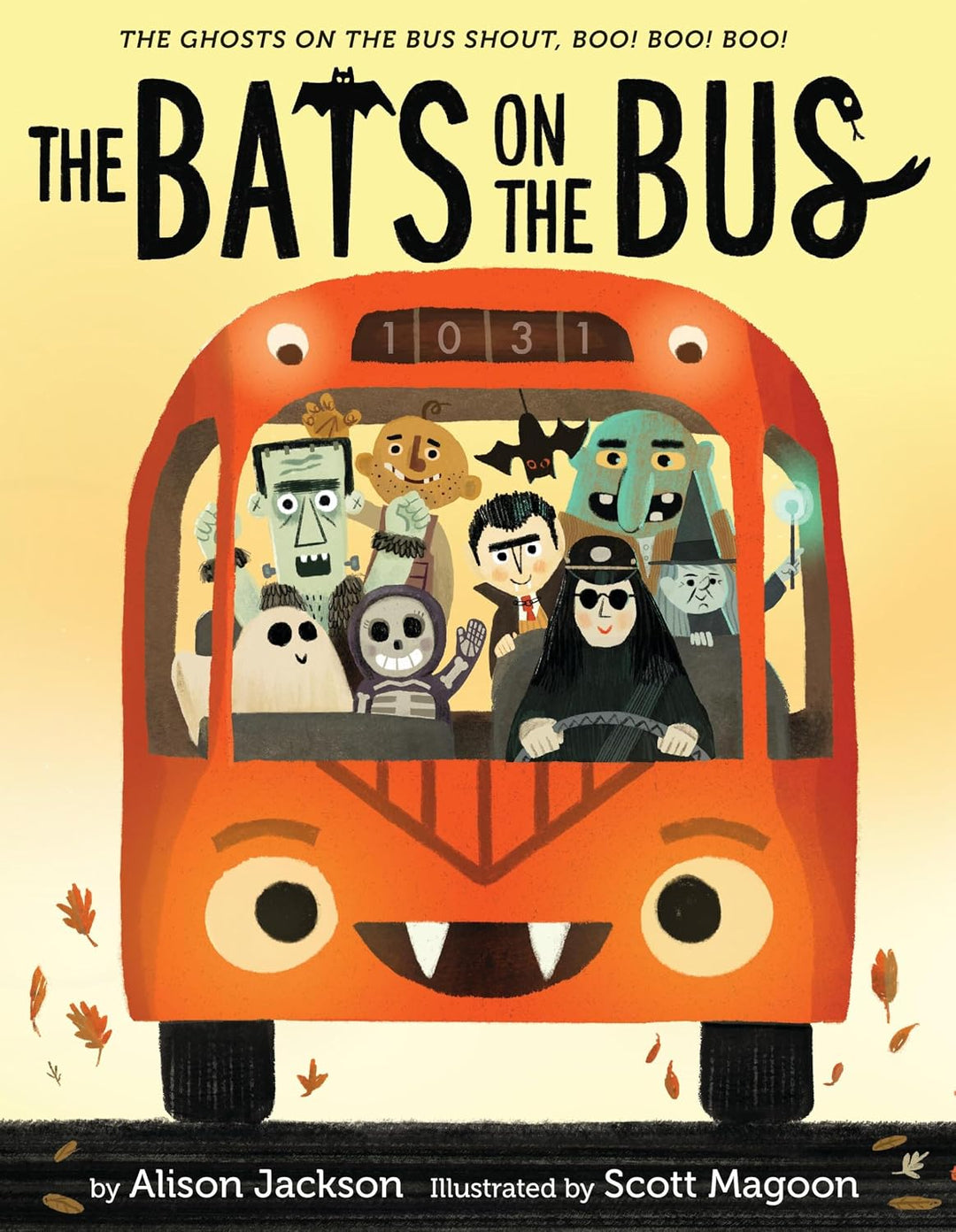 The Bats on the Bus  (hardcover) by Alison Jackson, illustrated by Scott Magoon