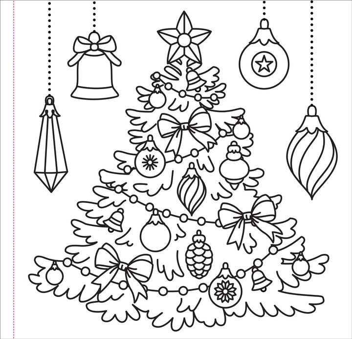Color Me Cozy Christmas Adult Coloring Book