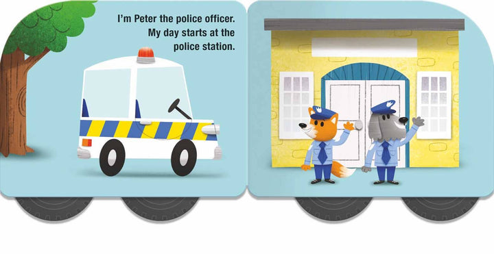 Speedy Wheels - Police Car by Little Genius Books