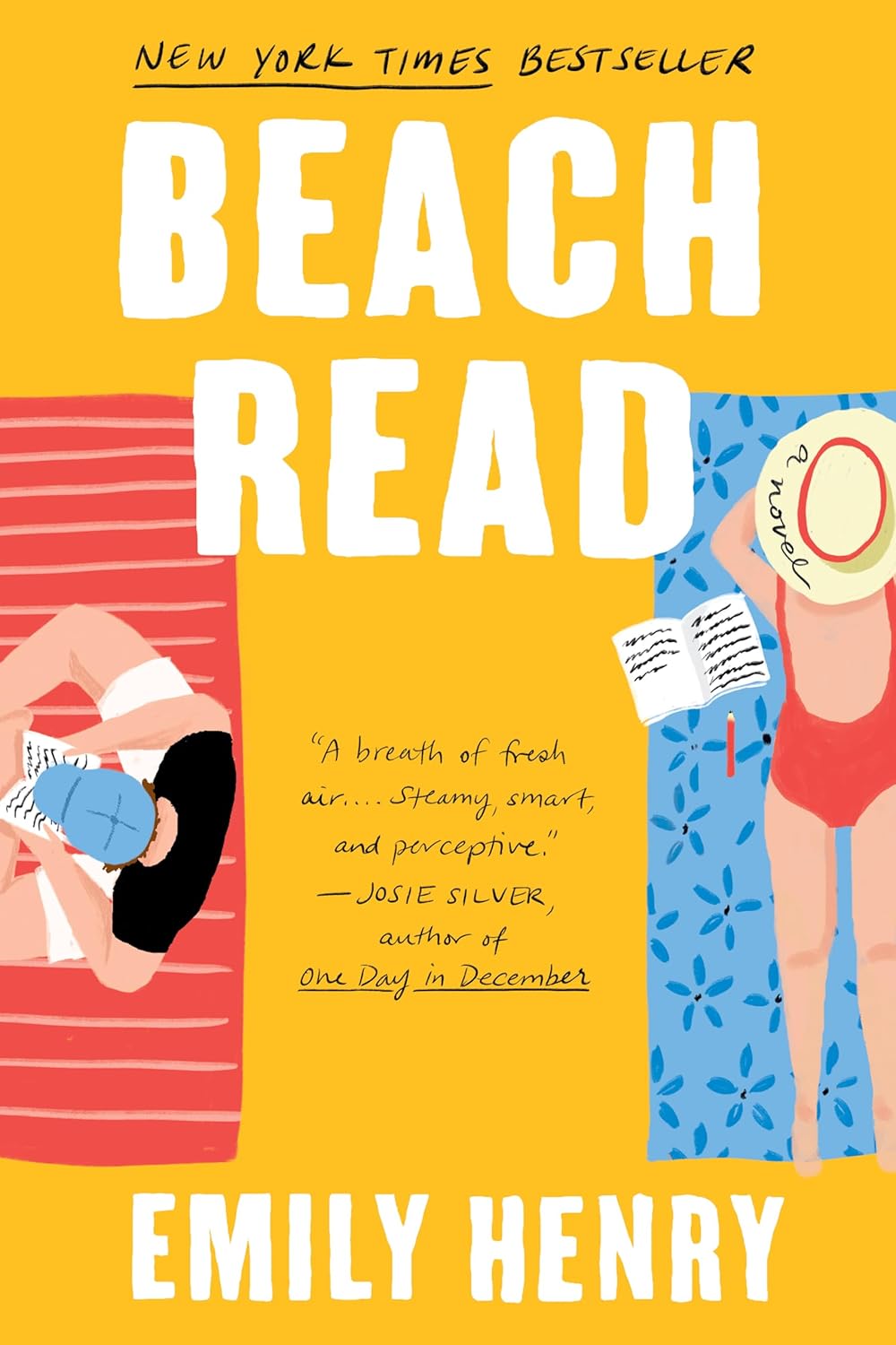 Beach Read by Emily Henry (paperback)