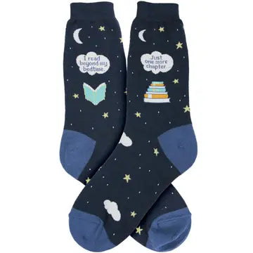 Book-Themed Socks