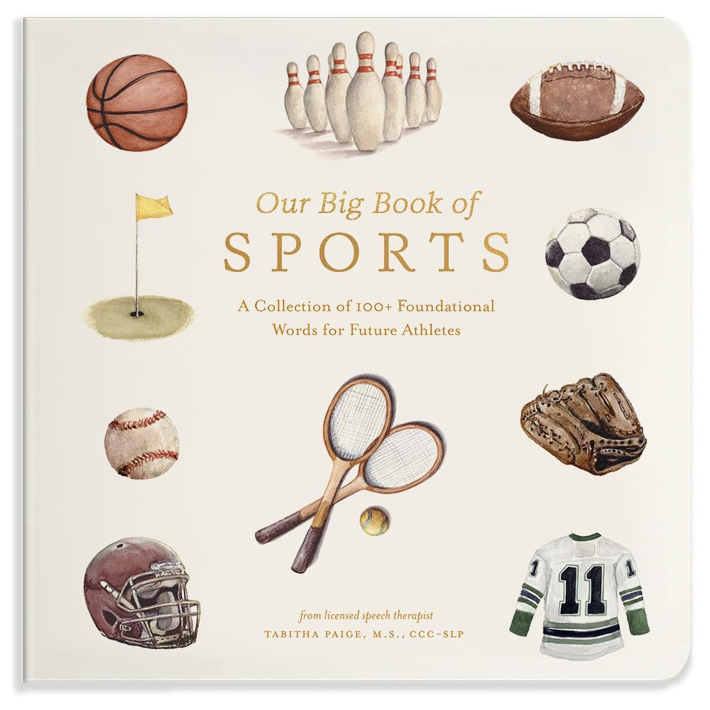 Our Big Book of Sports (Board book) by Tabitha Paige