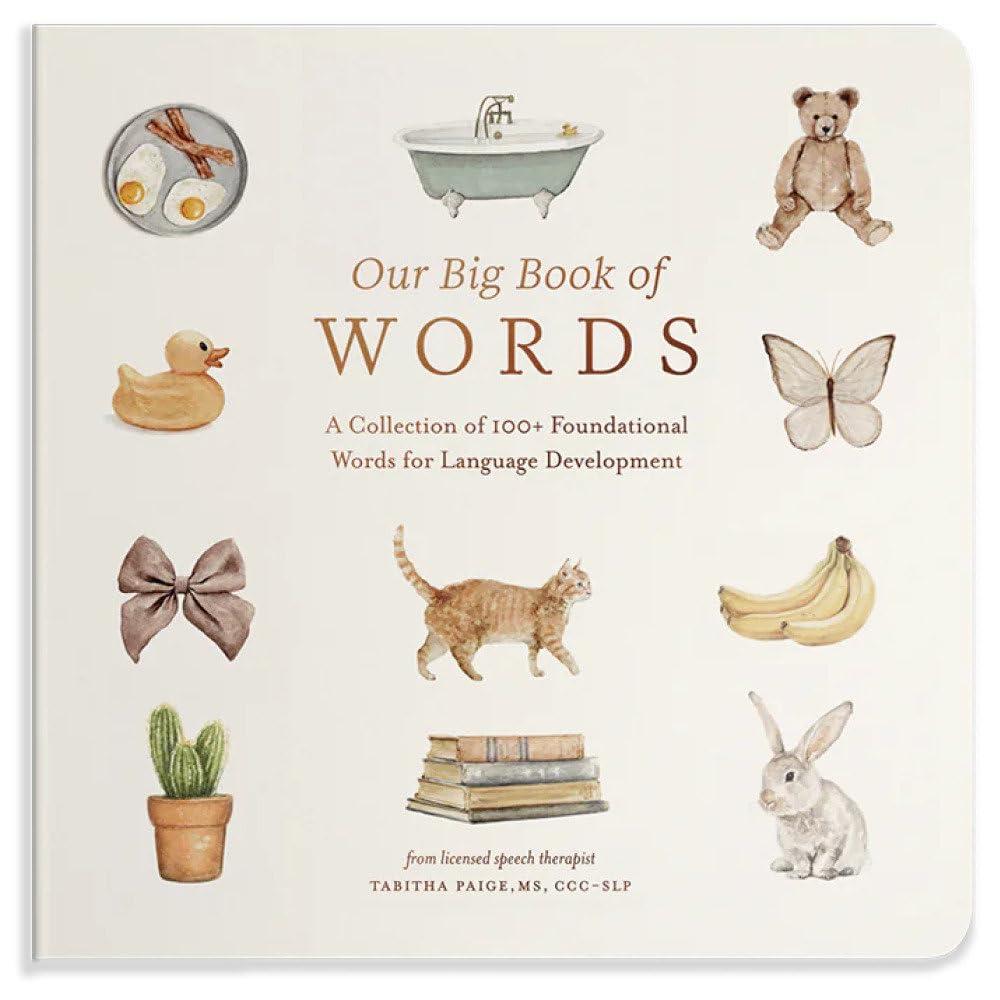 Our Big Book of Words (Board book) by Tabitha Paige