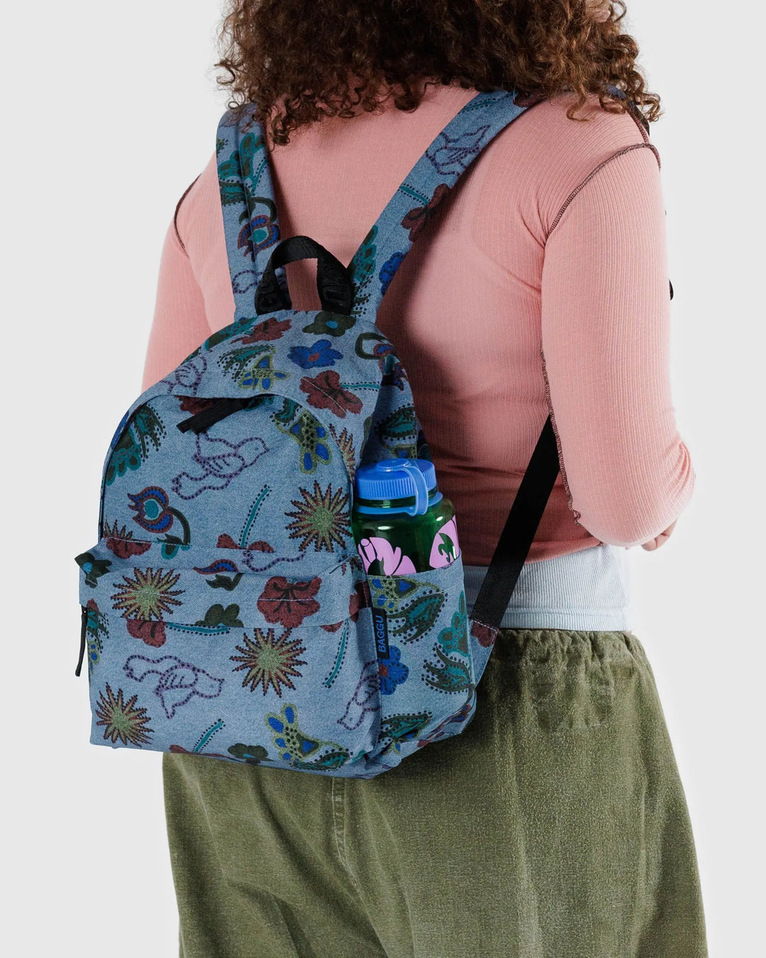 BAGGU Nylon Backpack - Medium (Various Designs)