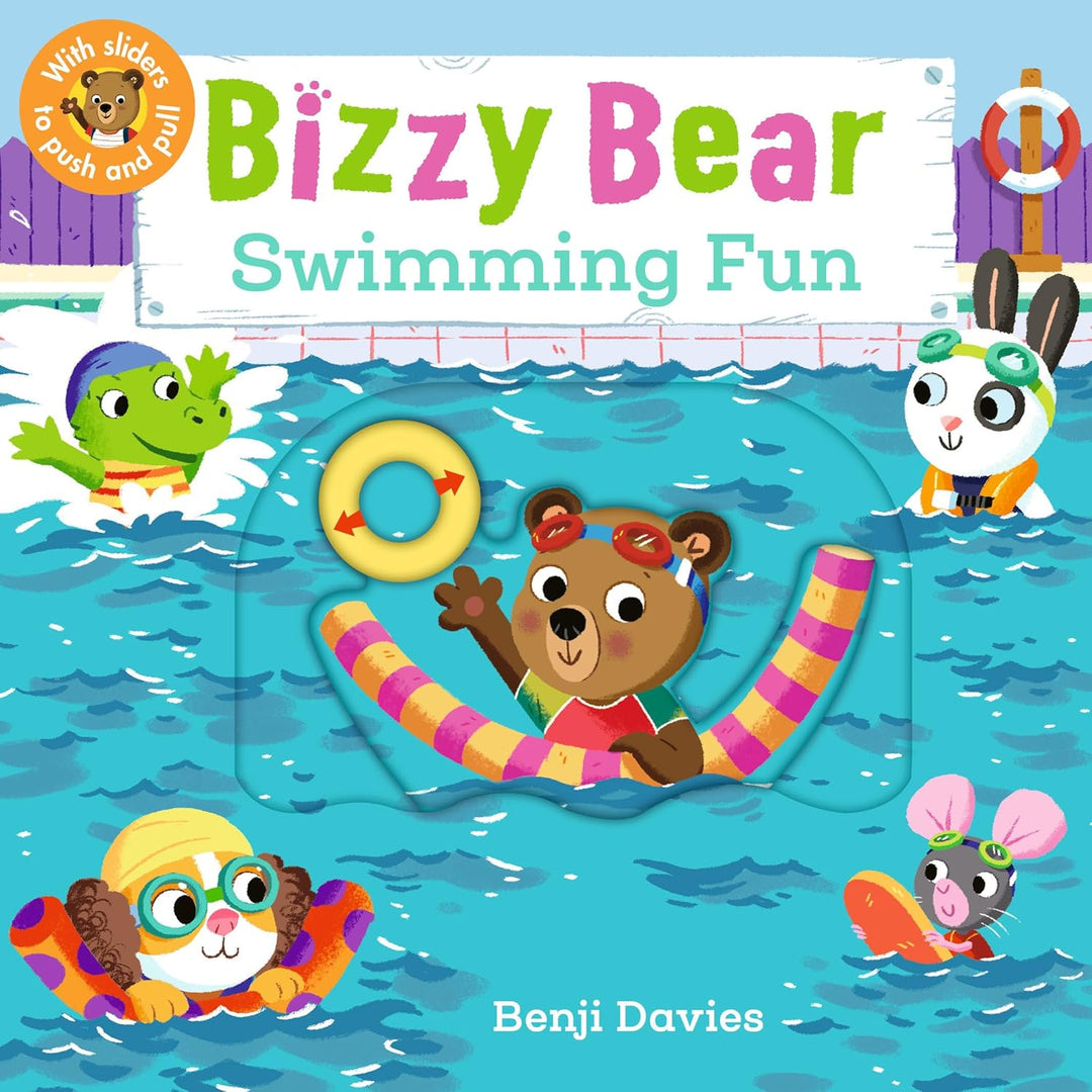 Bizzy Bear: Swimming Fun (Board Book) by Benji Davies