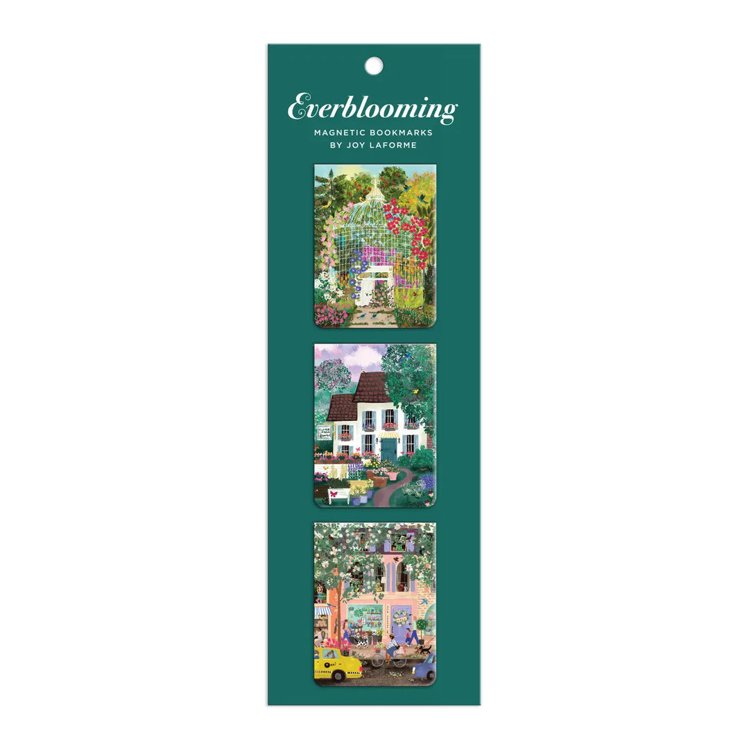 Everblooming Magnetic Bookmarks (Set of 3)