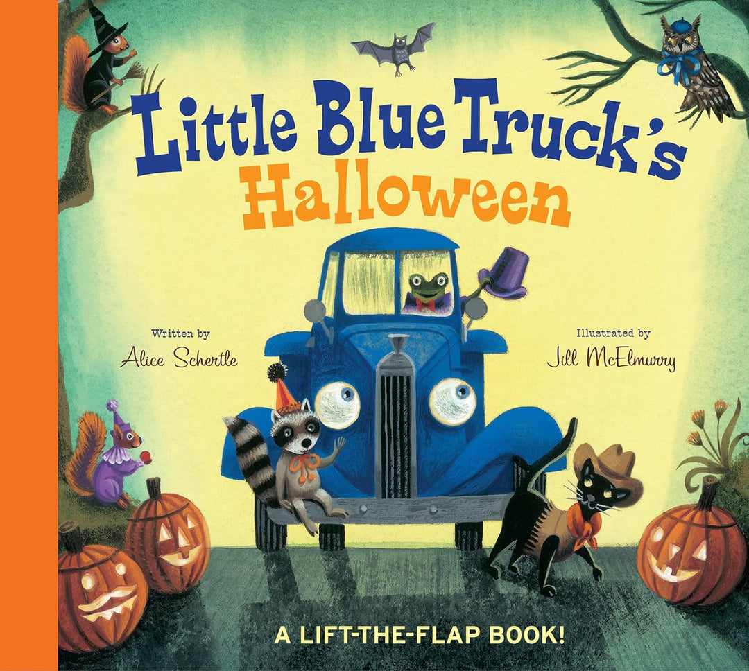 Little Blue Truck's Halloween: A Lift-the-Flap Book