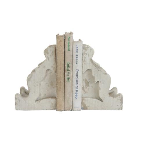 Magnesia Corbel Bookend Set