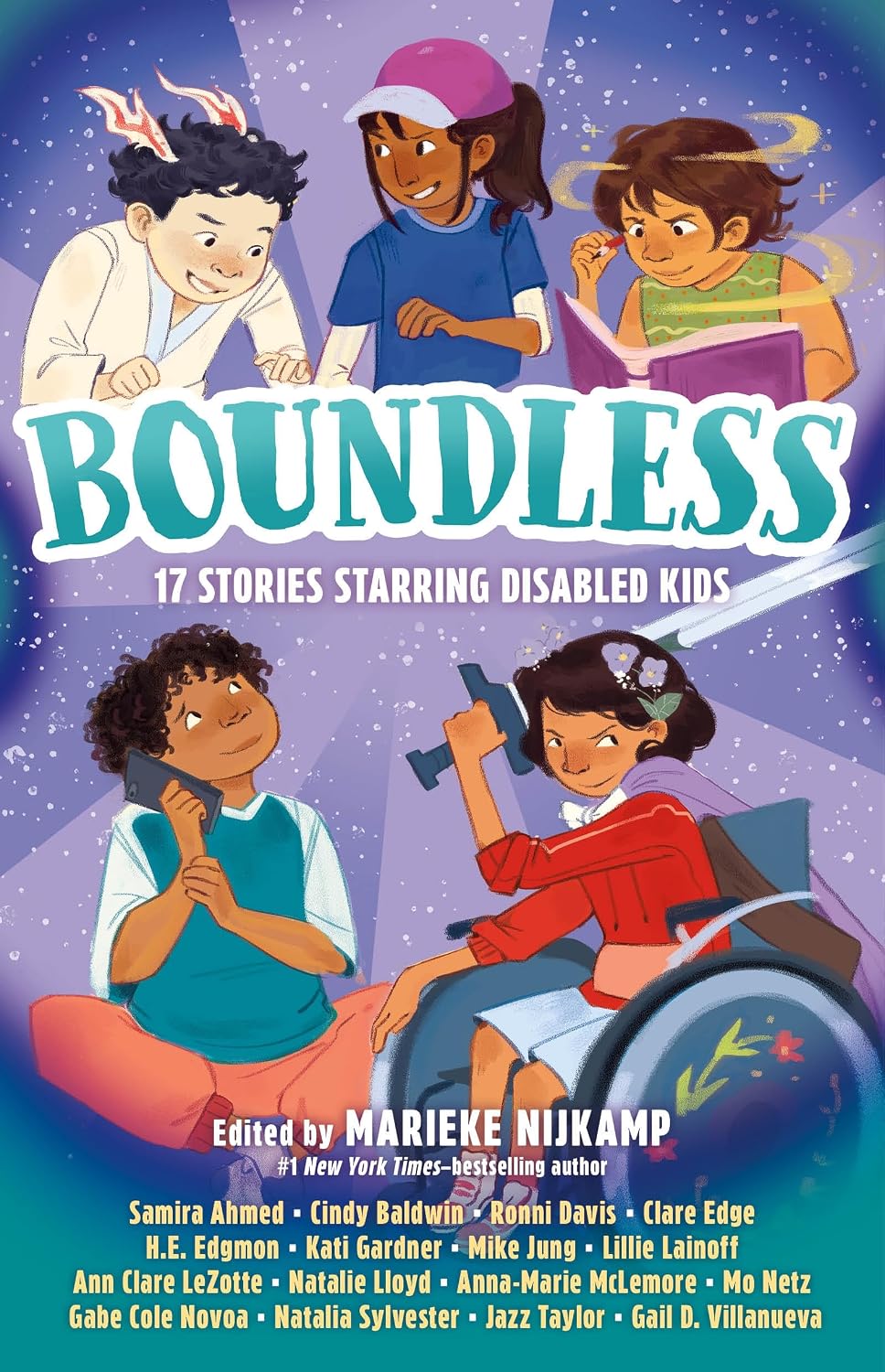 Boundless: 17 Stories Starring Disabled Kids (Hardcover) by Marieke Nijkamp