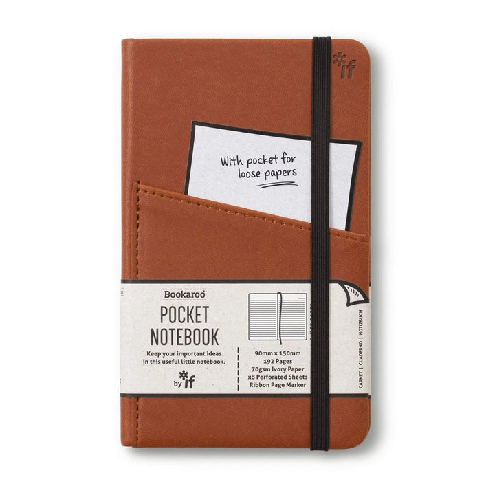 Bookaroo Pocket Notebook (various colors)