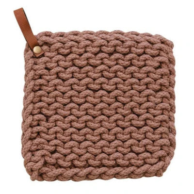 Cotton Crocheted Pot Holder