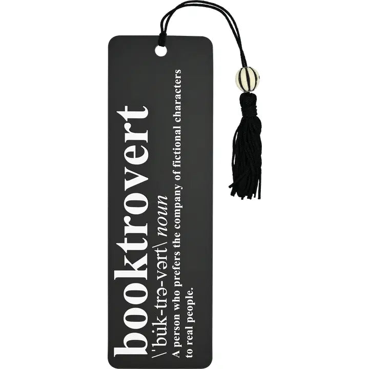 Booktrovert Beaded Bookmark