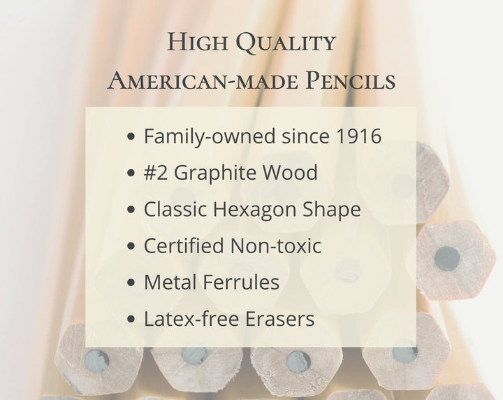 Emily Dickinson Poetry Pencils for Mothers Day