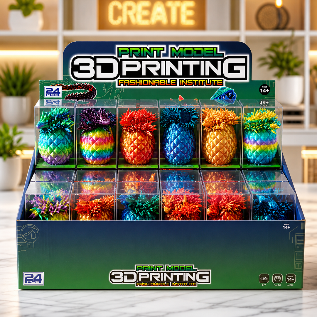 3D Printed Dragon Egg Surprise Fidget Toy