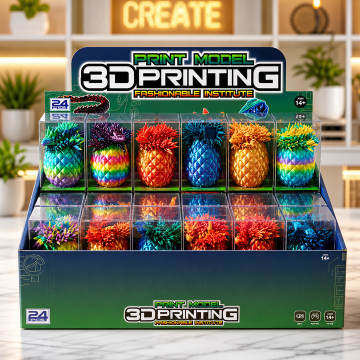 3D Printed Dragon Egg Surprise Fidget Toy