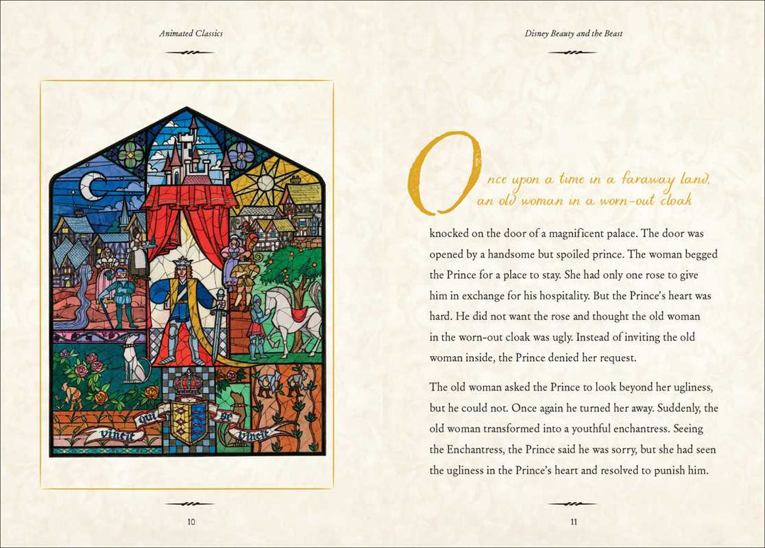 Disney Animated Classics: Beauty and the Beast (Hardcover)
