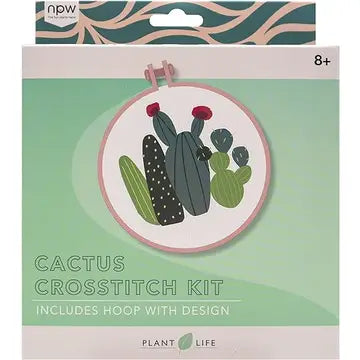 Cactus Cross-Stitch Kit