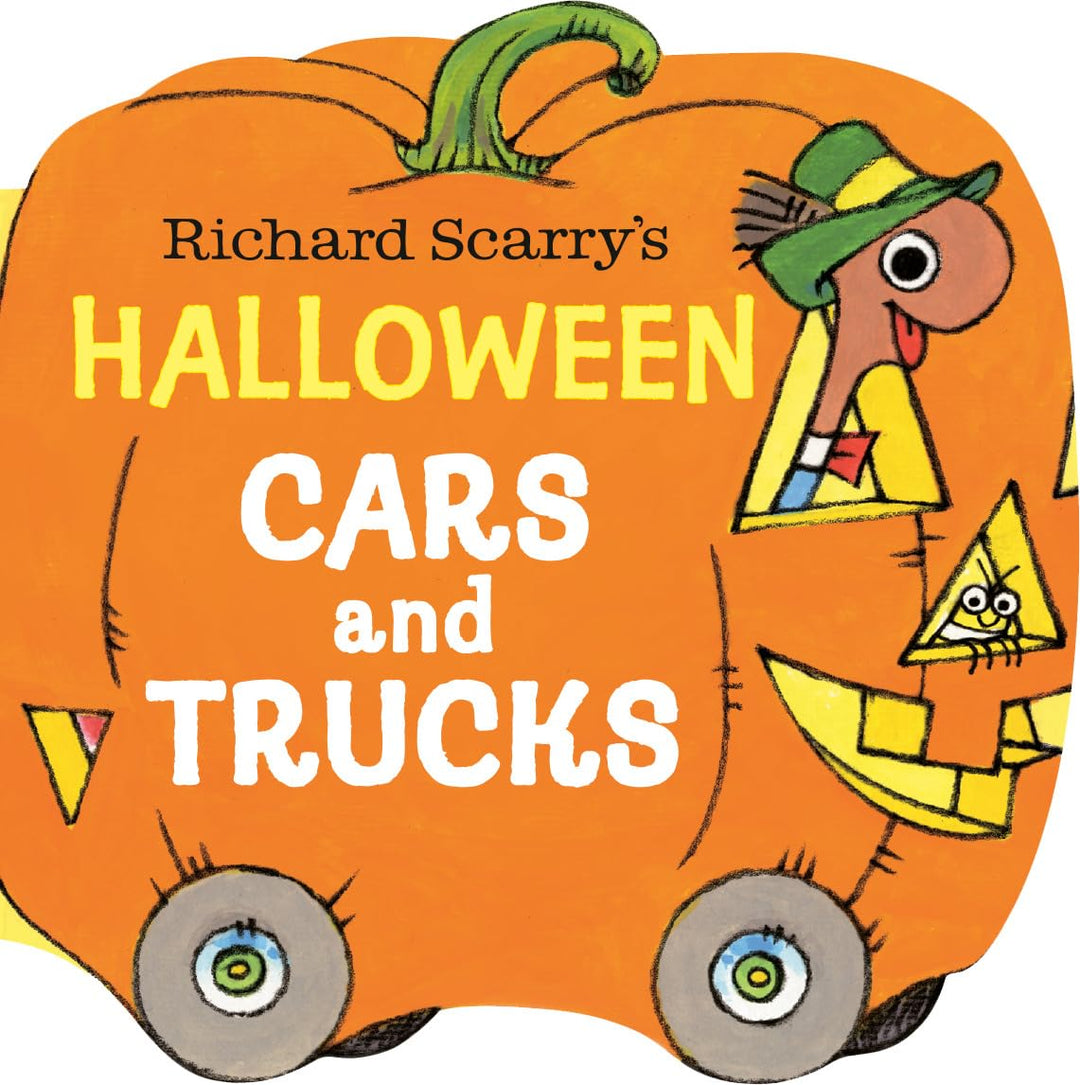 Richard Scarry's Halloween Cars and Trucks (Boardback)