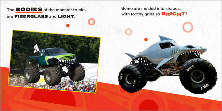 Go, Go, Monster Trucks! (Paperback) by Bonnie Rickner Jensen
