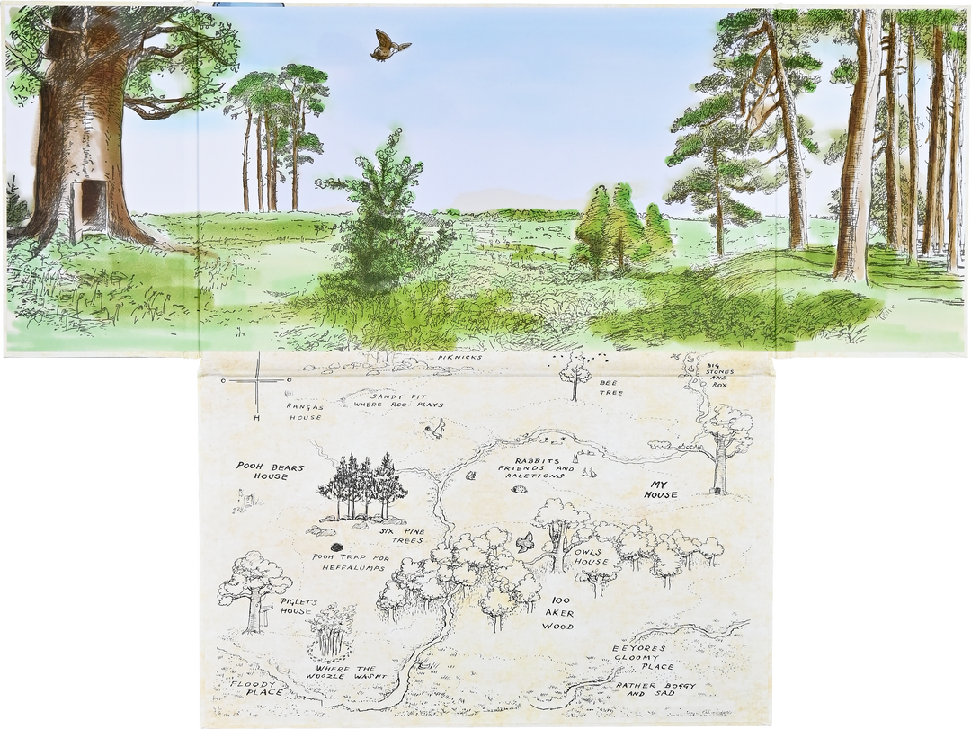 Winnie-the-Pooh Fold-Out Play Set