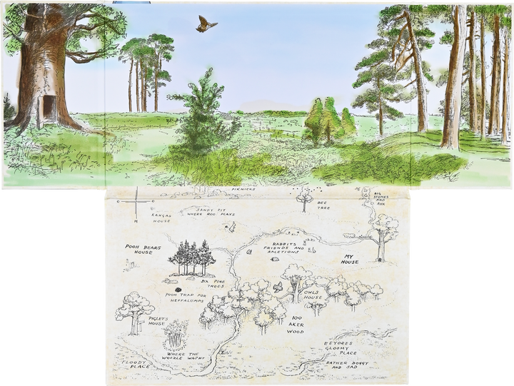 Winnie-the-Pooh Fold-Out Play Set