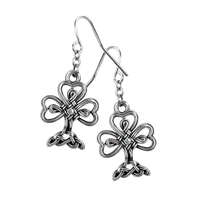 Celtic Clover Earrings