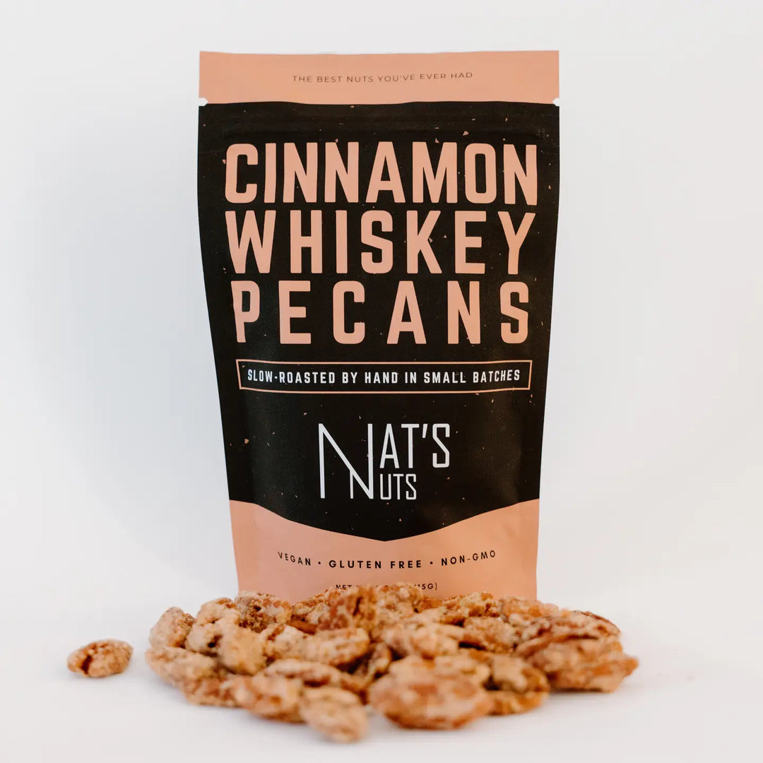 Cinnamon Whiskey Pecans (4 oz bag)