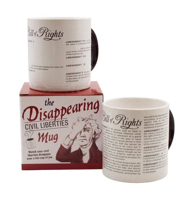 The Disappearing Civil Liberties Mug