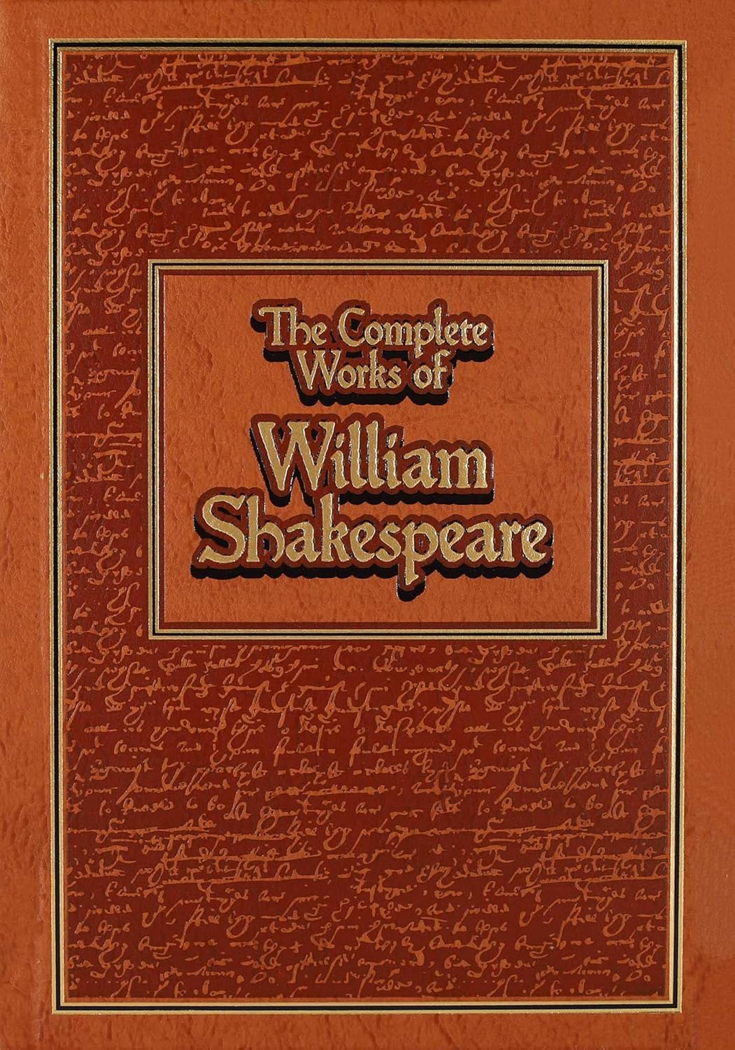 The Complete Works of William Shakespeare (Leather Bound Classics)