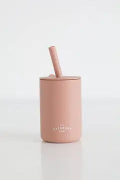 Silicone Straw Cup - This Saturday Baby