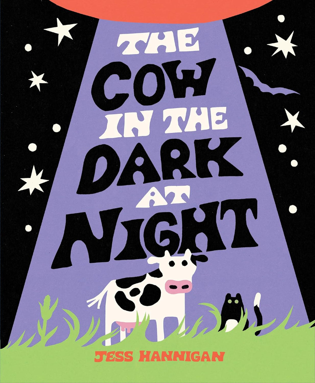 The Cow in the Dark At Night (hardcover) by Jess Hannigan