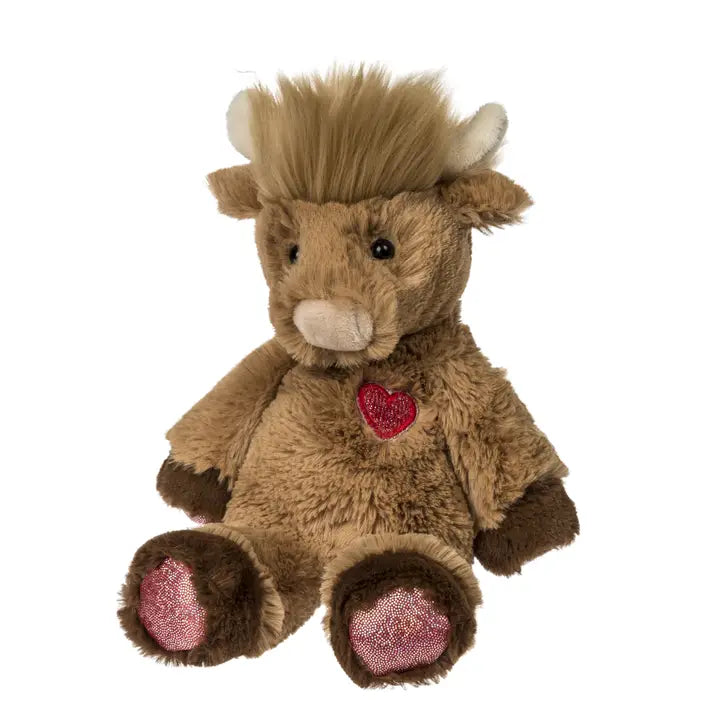 Marshmallow Junior Honey Highland Cow