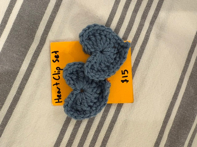 Crochet Hair Clips