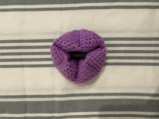 Crochet Flexagon Fidget Toy