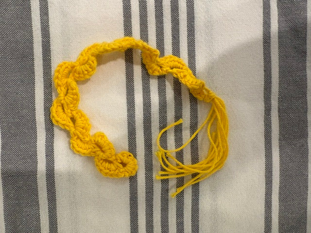 Crochet Squiggle Bookmark