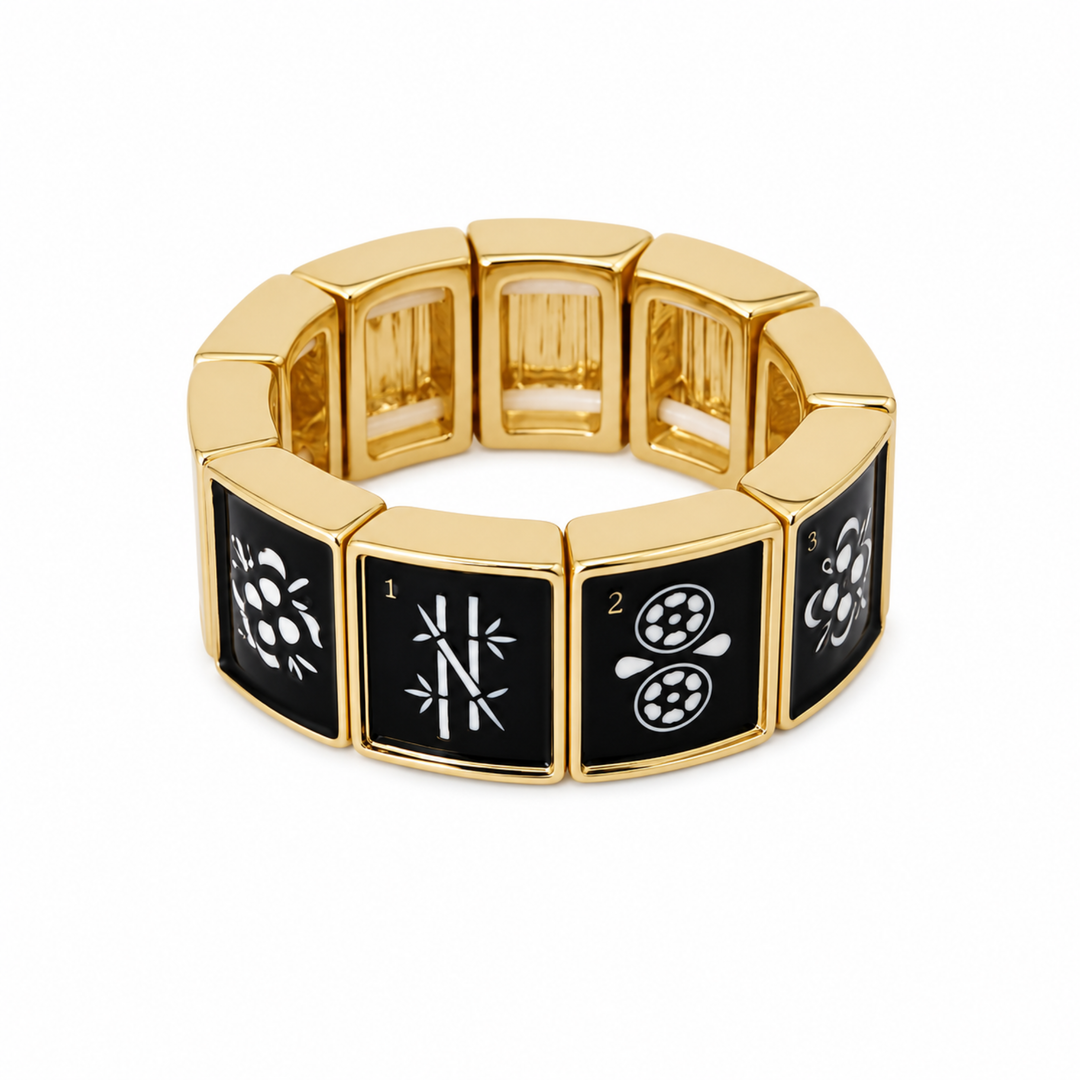Ellison+Young Mahjong Multi Tile Stretch Ring