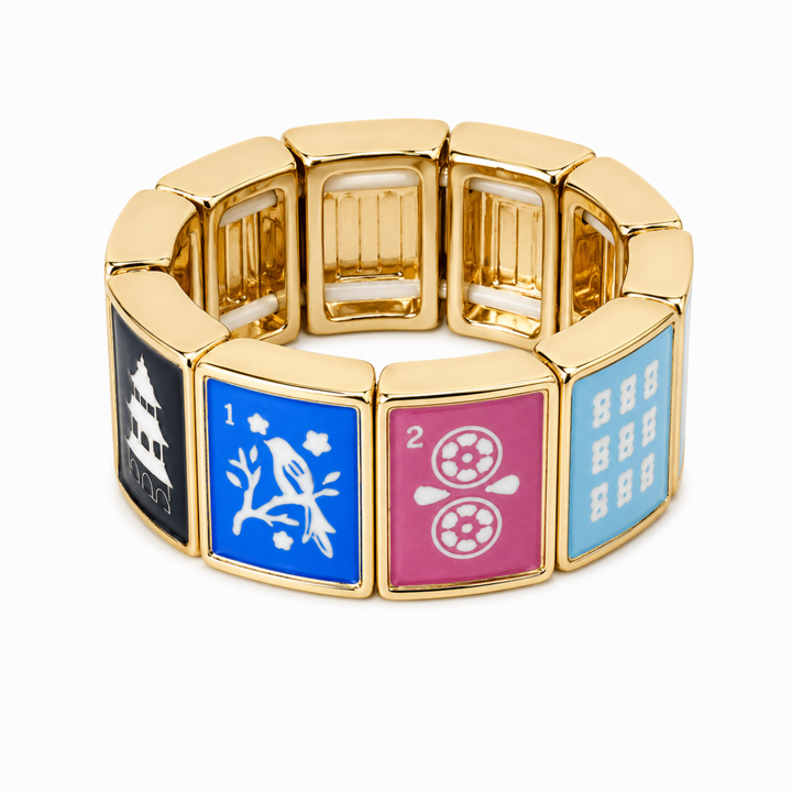 Ellison+Young Mahjong Multi Tile Stretch Ring