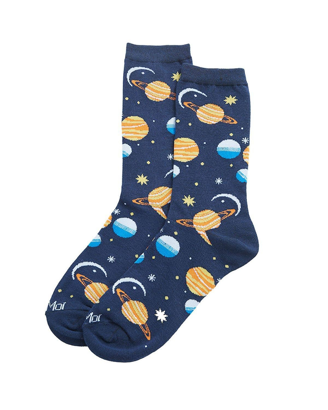 MeMoi Planetarium Novelty Crew Socks